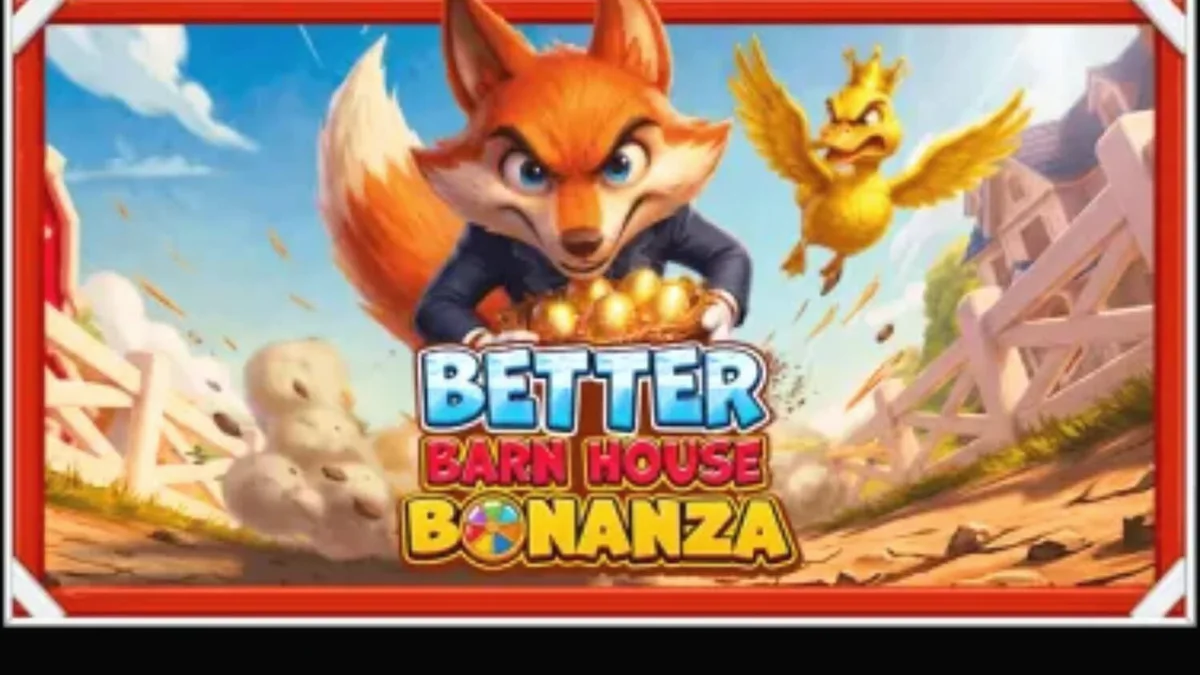 Tampilan visual slot Better Barn House Bonanza dengan tema pertanian yang ceria